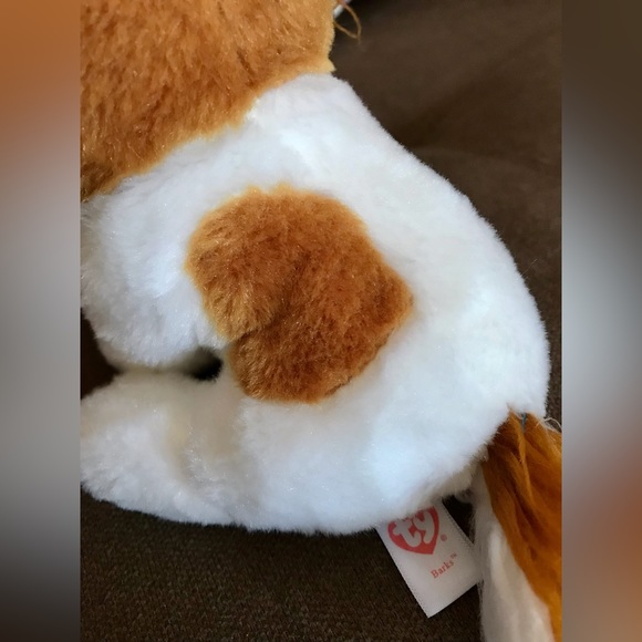 2/$10 TY Bark Puppy Dog Plush Toy Beanie Pet Doggie Stuffed Animal - Picture 5 of 6